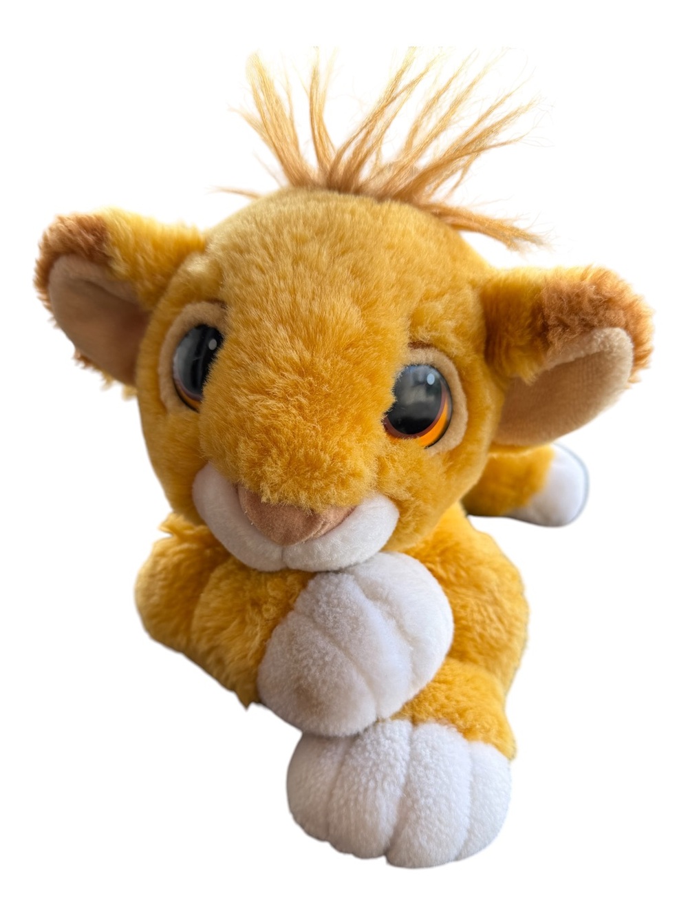 VTG ‘90s Mattel Disney The Lion King Simba Cub Stuffed Animal Toy